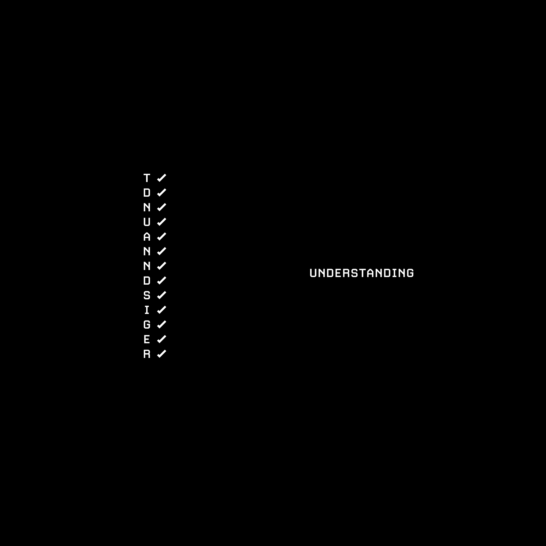 Knowing vs. understanding.